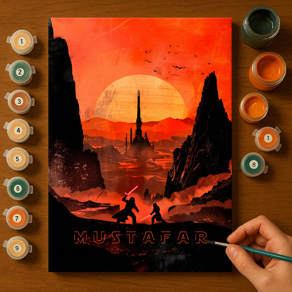 Outer Realms #1 | Paint by Numbers Kit EasyArtJoy