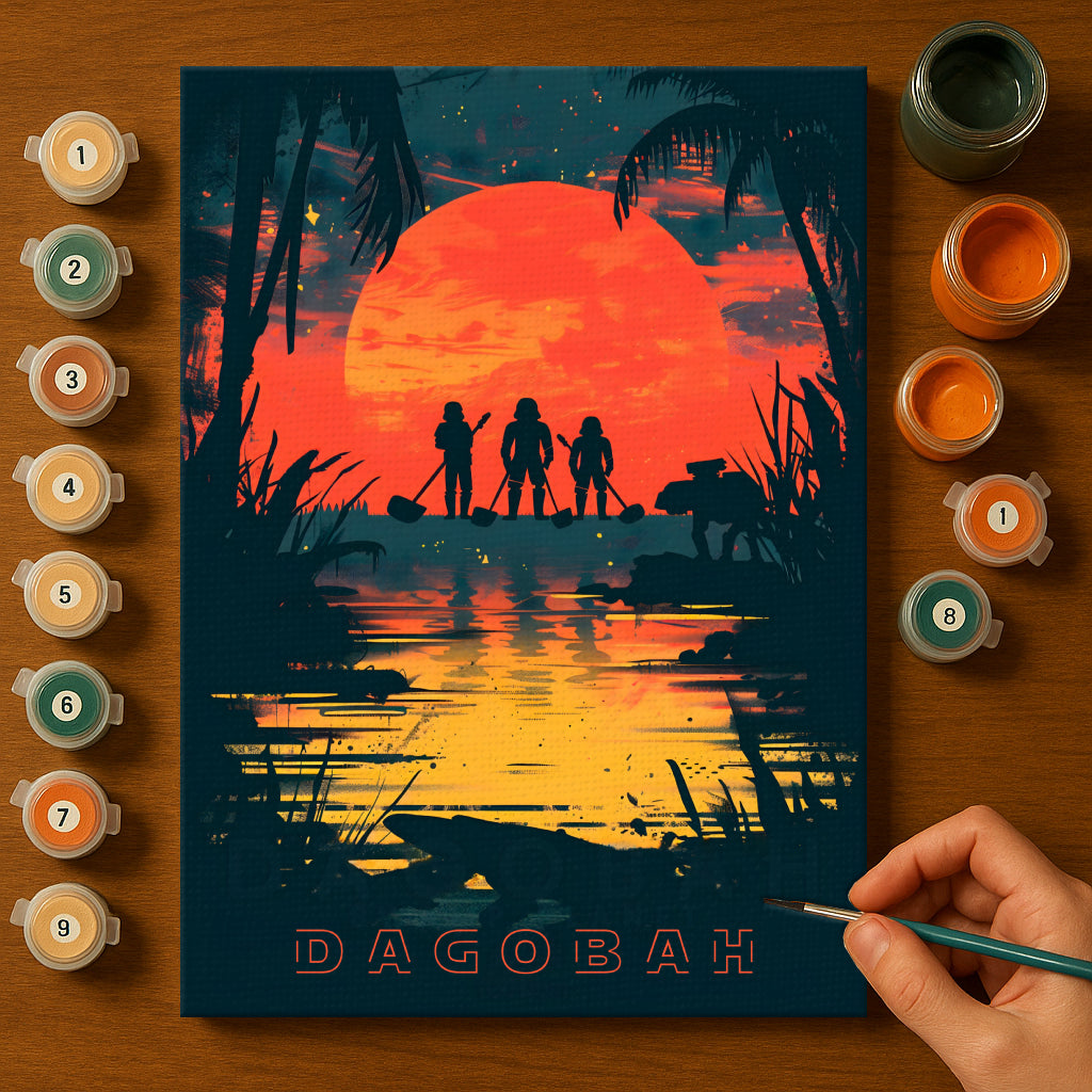 Outer Realms #2 | Paint by Numbers Kit EasyArtJoy