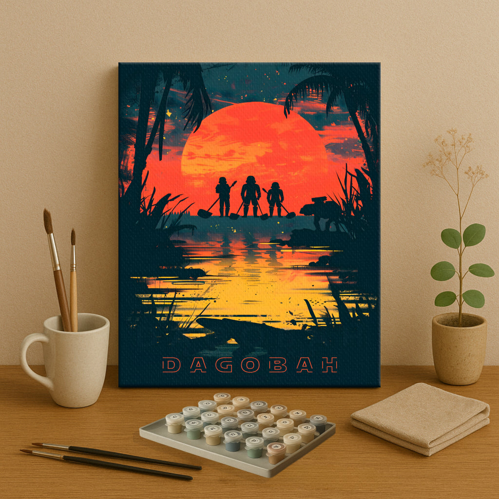 Outer Realms #2 | Paint by Numbers Kit EasyArtJoy