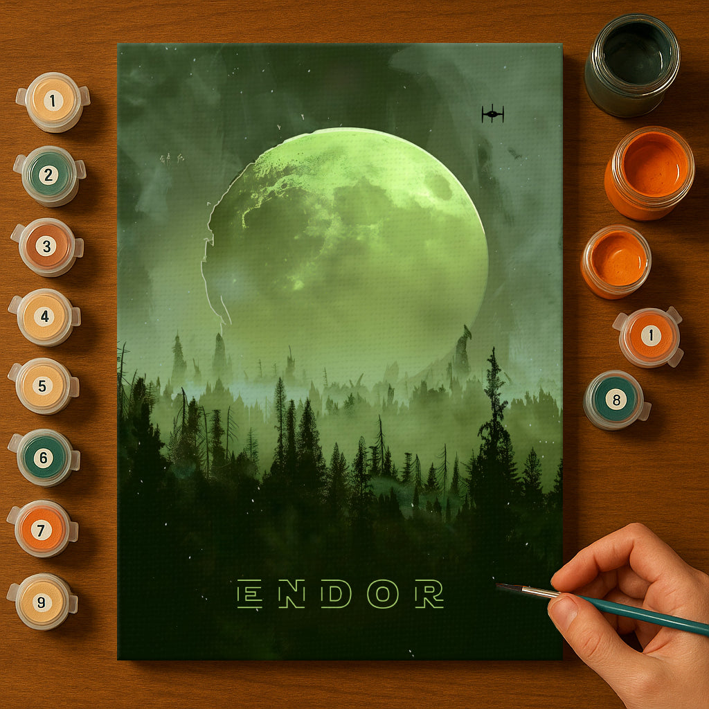 Outer Realms #3 | Paint by Numbers Kit EasyArtJoy
