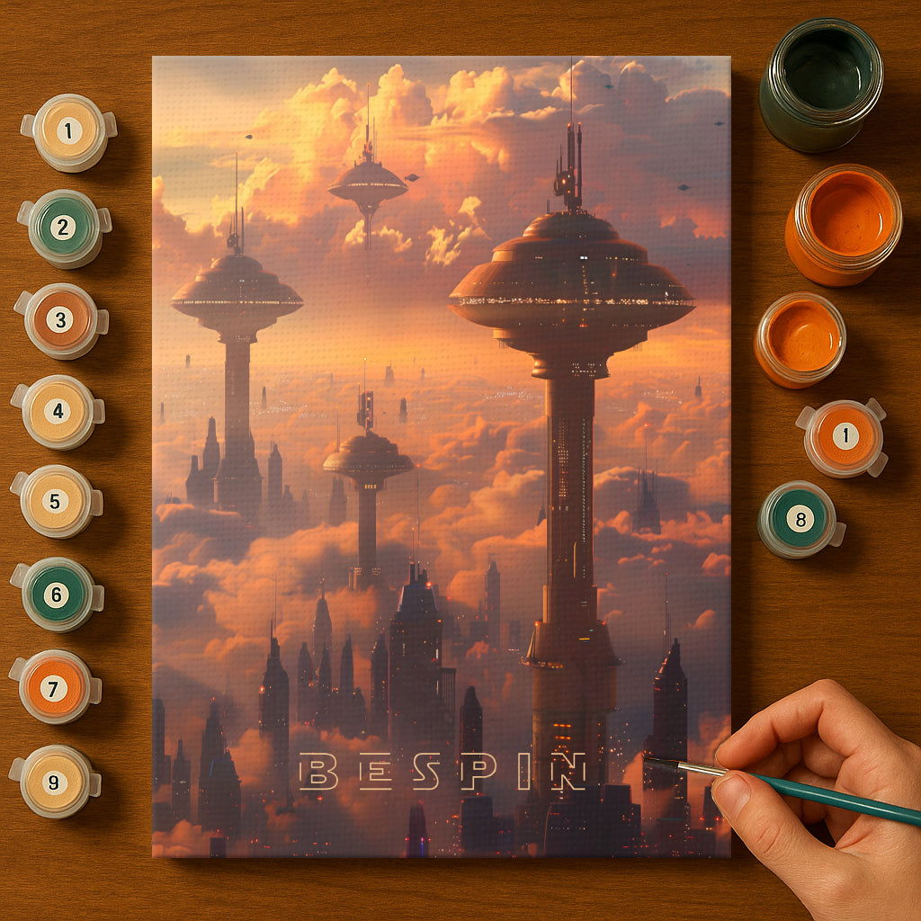 Outer Realms #5 | Paint by Numbers Kit EasyArtJoy