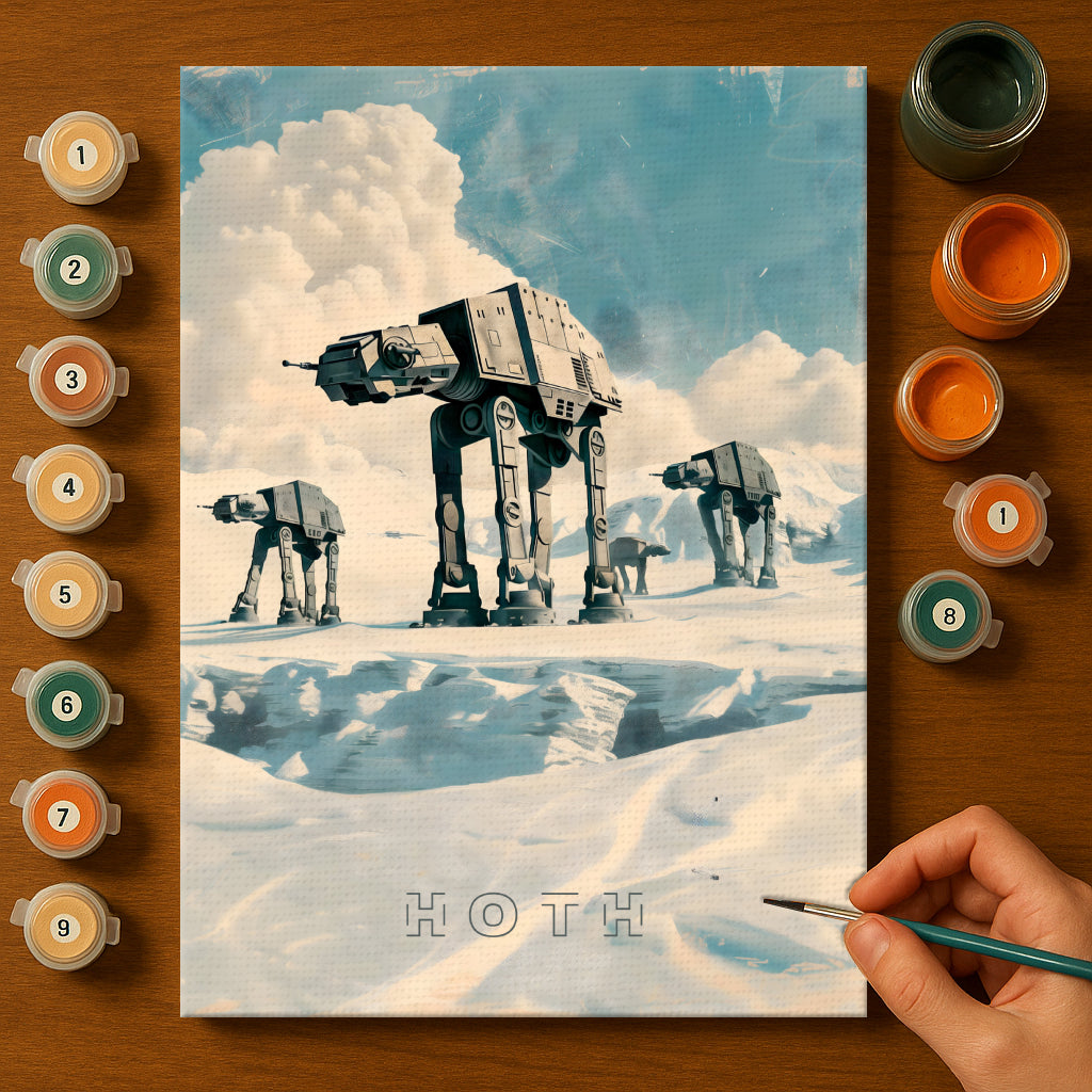 Outer Realms #7 | Paint by Numbers Kit EasyArtJoy