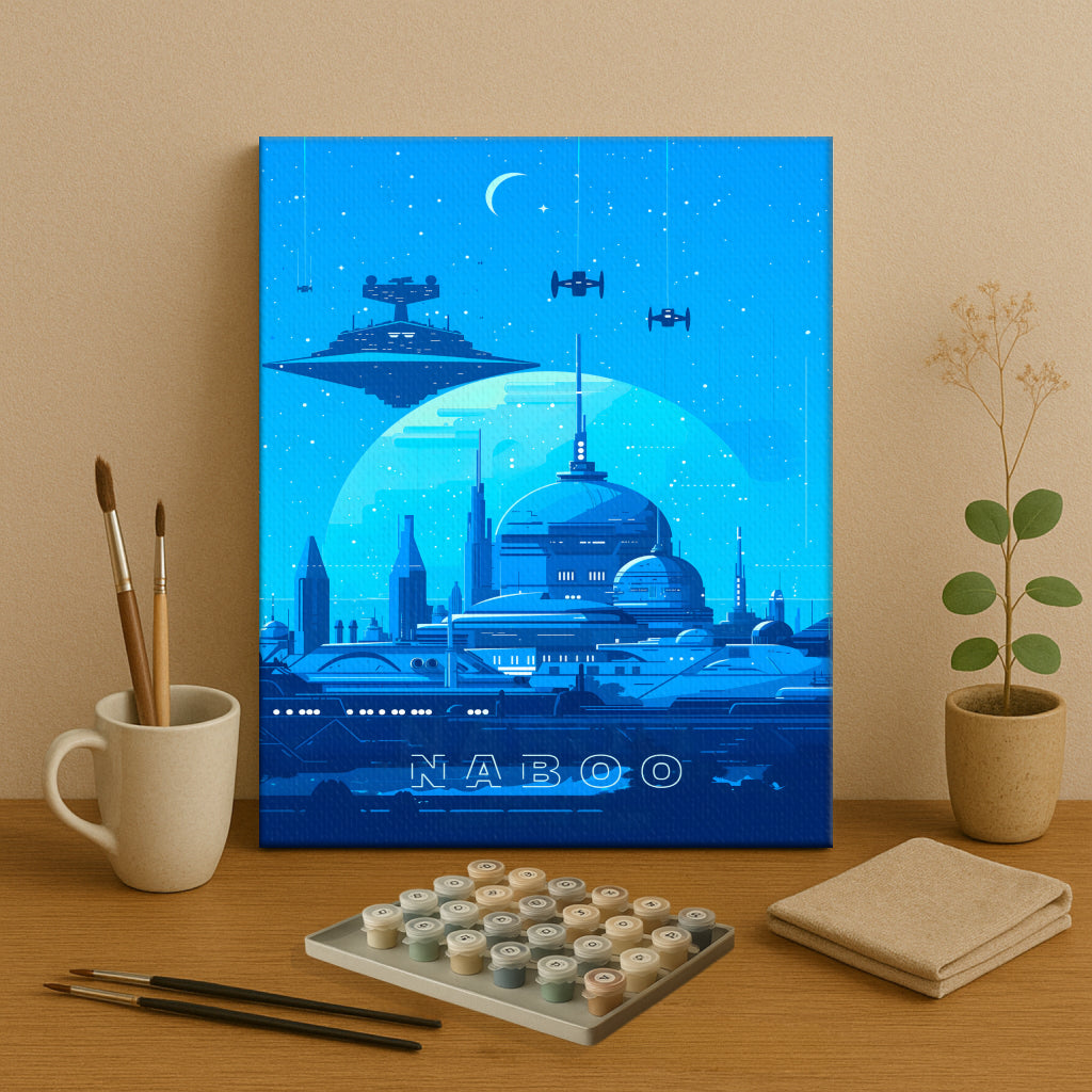 Outer Realms #9 | Paint by Numbers Kit EasyArtJoy
