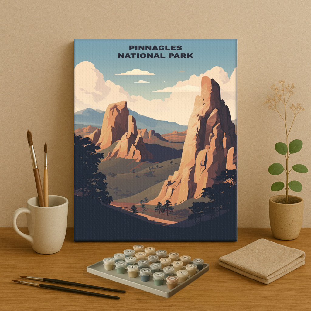 Pinnacles National Park | Paint by Numbers Kit EasyArtJoy