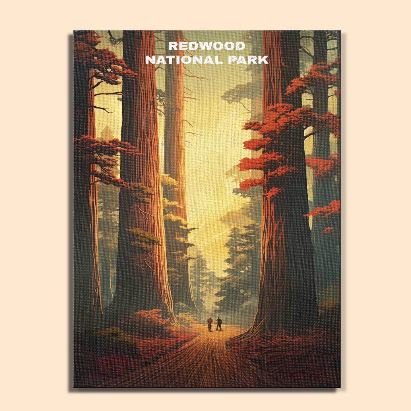 Redwood National Park | Paint by Numbers Kit EasyArtJoy