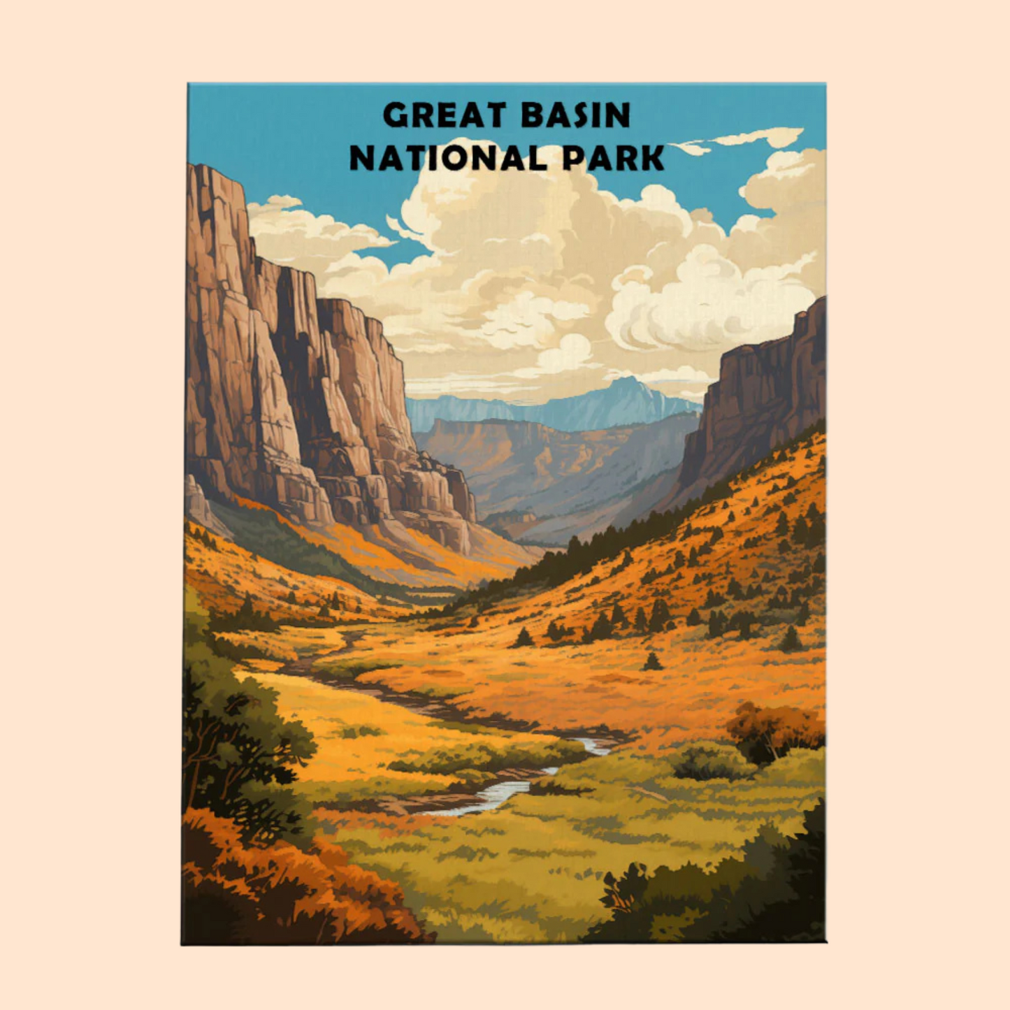 Great Basin National Park - Paint by Numbers Kit EasyArtJoy