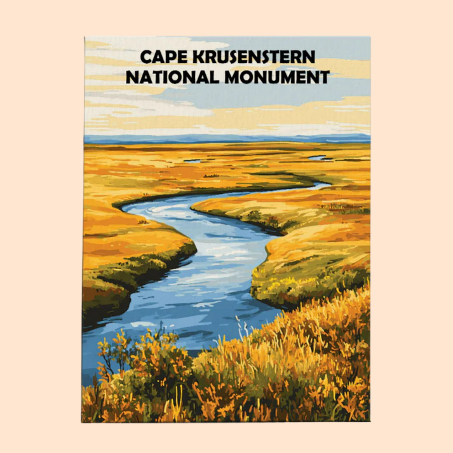 Cape Krusenstern National Monument - Paint by Numbers Kit EasyArtJoy