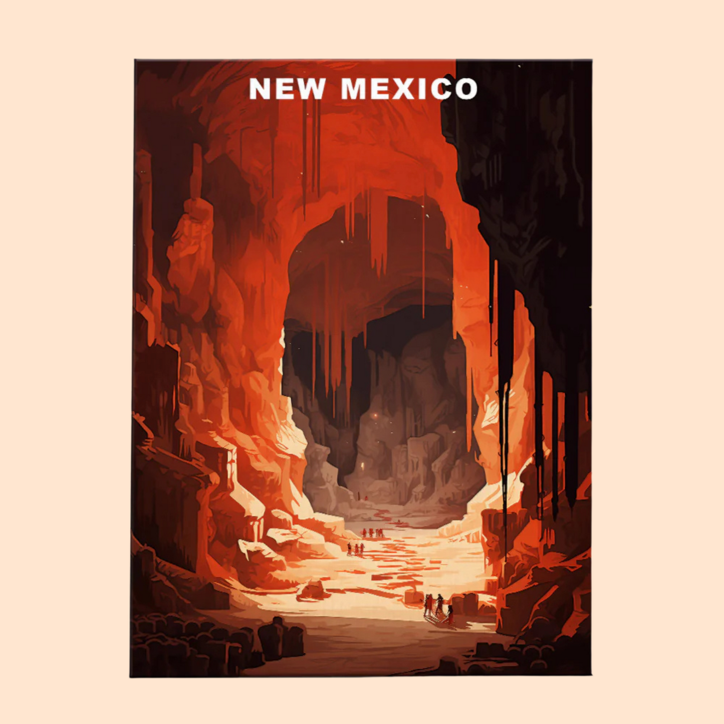 New Mexico U.S. State - Paint by Numbers Kit EasyArtJoy