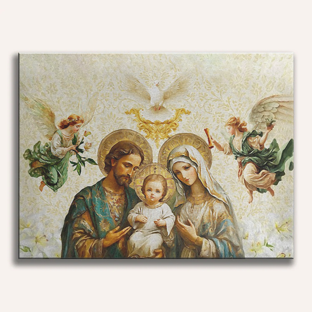 Holy Family Sacred - Paint by Numbers Kit