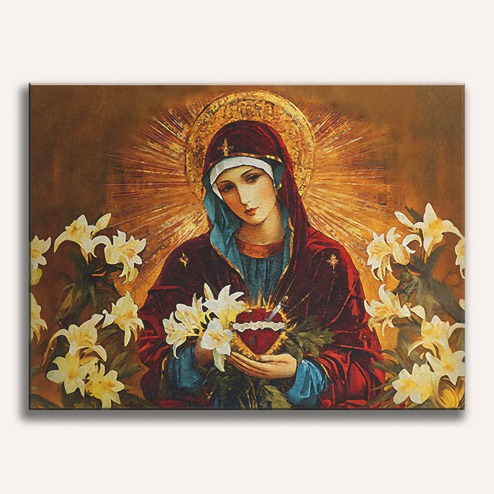 The Lily Of Purity - Paint by Numbers Kit