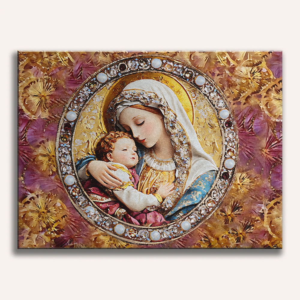 The Madonna And Child - Paint by Numbers Kit