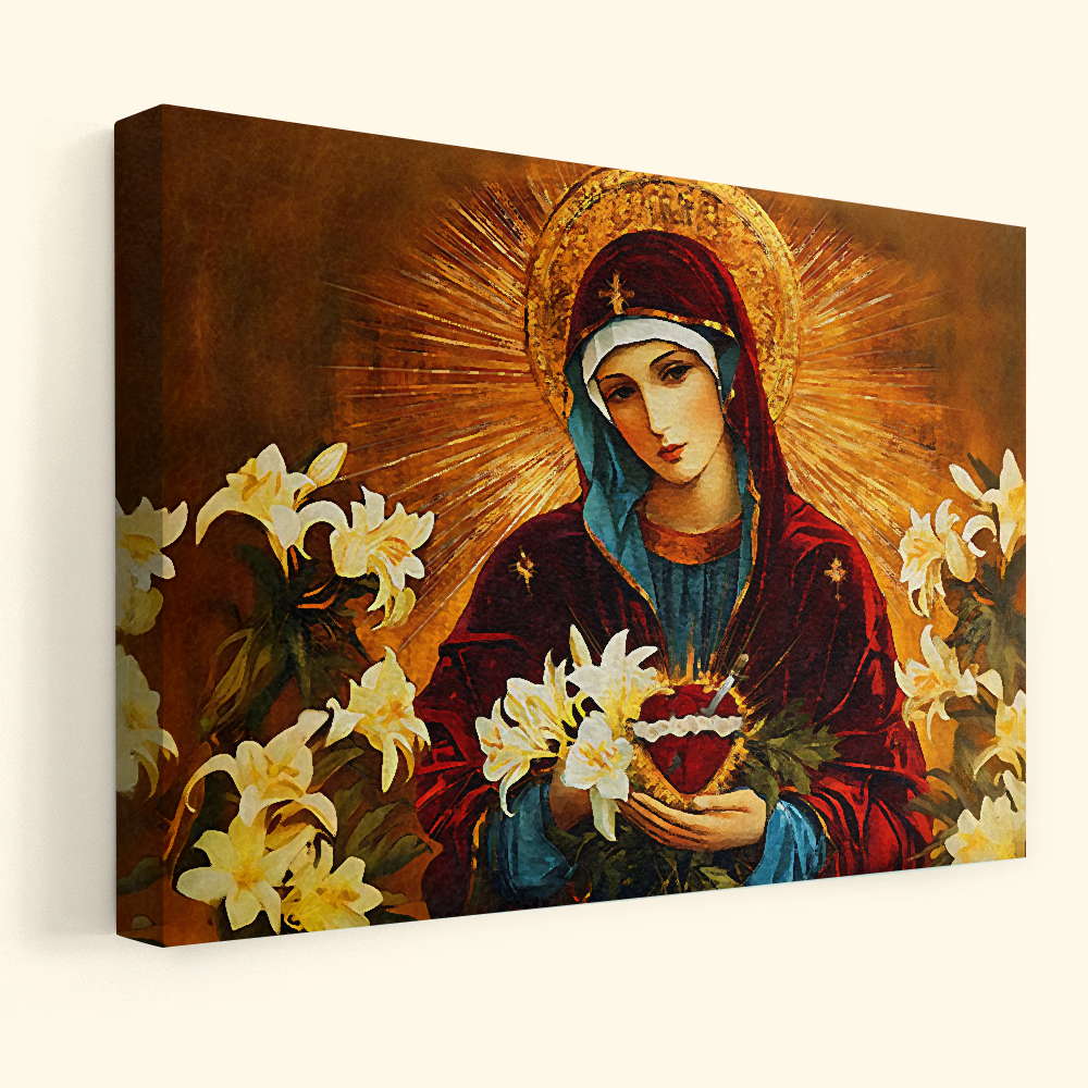 The Lily Of Purity - Paint by Numbers Kit