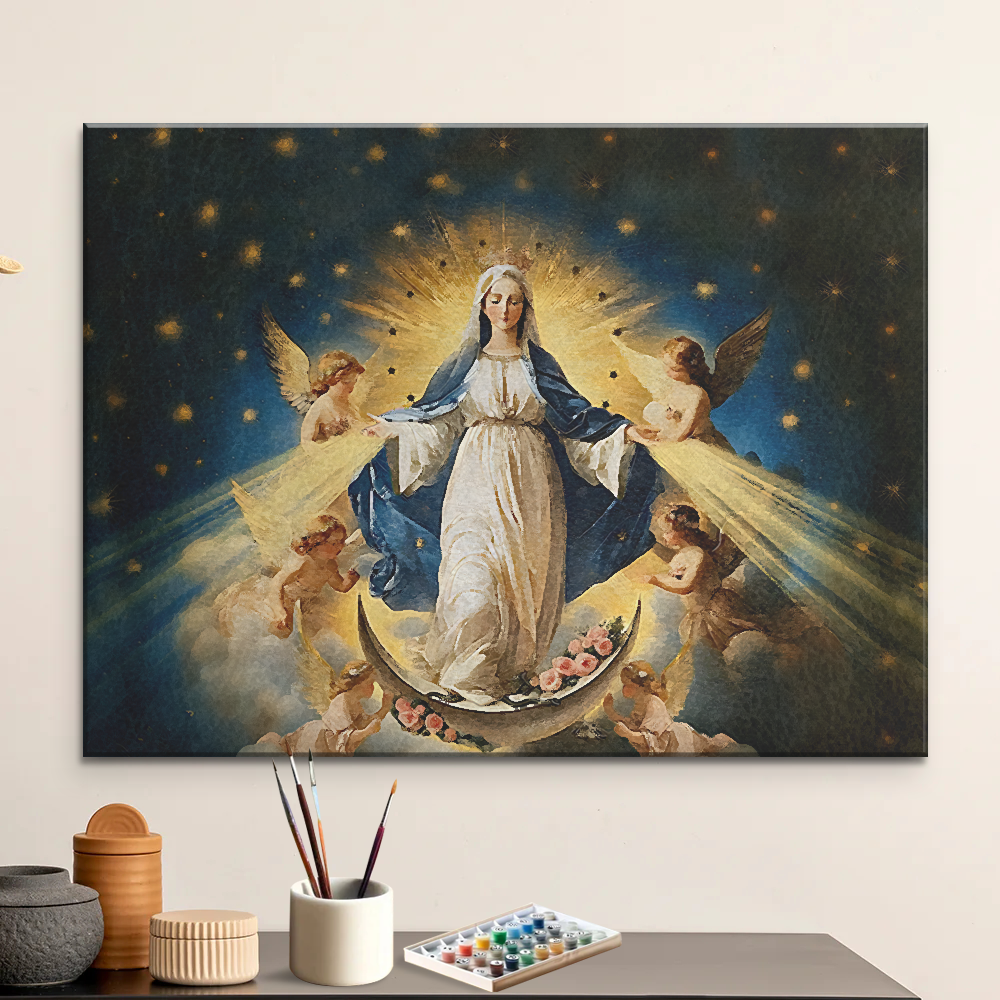 The Queen of Heaven - Paint by Numbers Kit