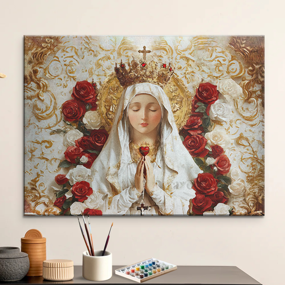 Lady of Fatima - Paint by Numbers Kit