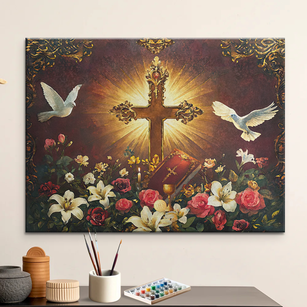 Radiance of the Cross - Paint by Numbers Kit