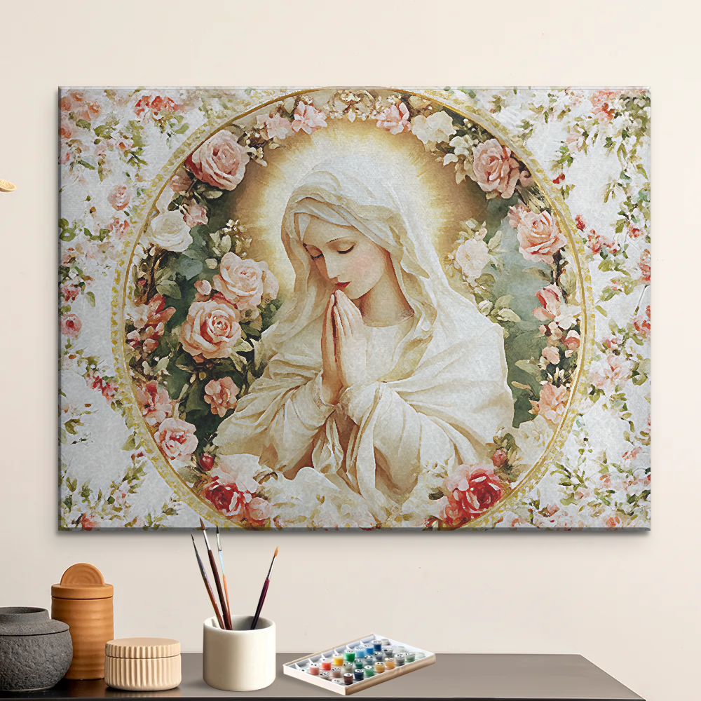The Virgin Mary's Grace - Paint by Numbers Kit