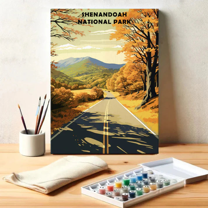 Shenandoah National Park - Paint by Numbers Kit EasyArtJoy