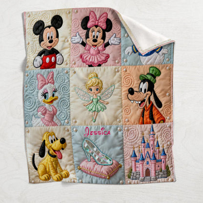 Friends - Personalized Mouse Blanket