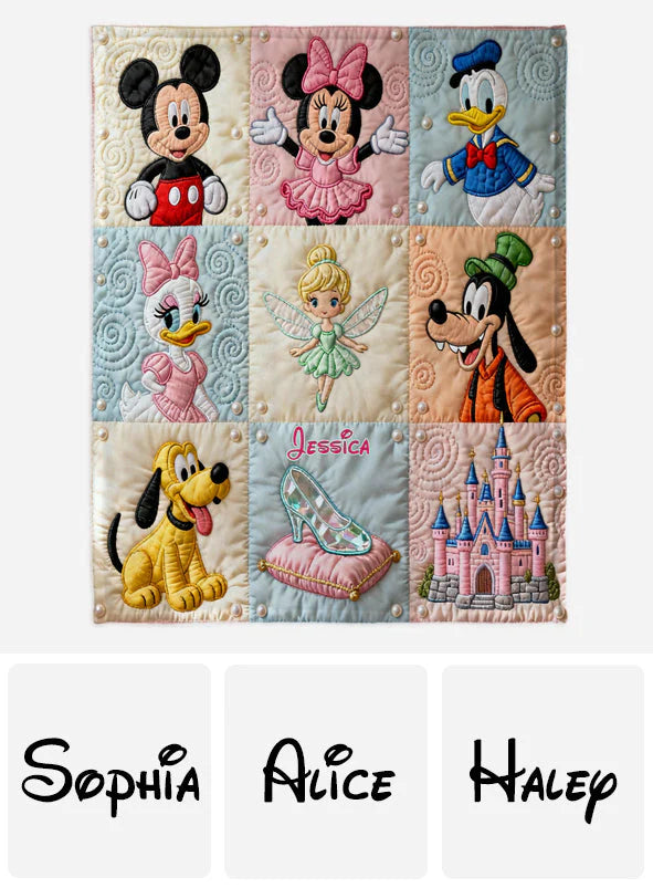 Friends - Personalized Mouse Blanket