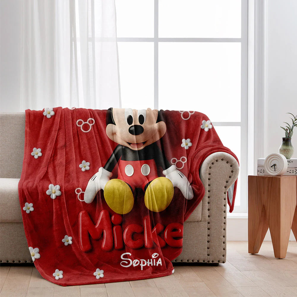 Magical Mouse - Personalized Mouse Blanket | TT110129