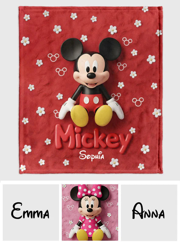 Magical Mouse - Personalized Mouse Blanket | TT110129