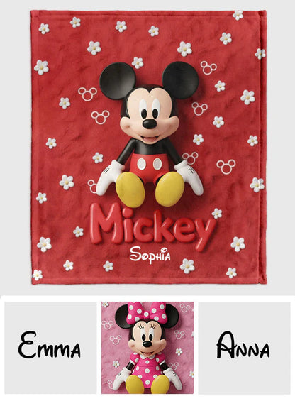 Magical Mouse - Personalized Mouse Blanket | TT110129