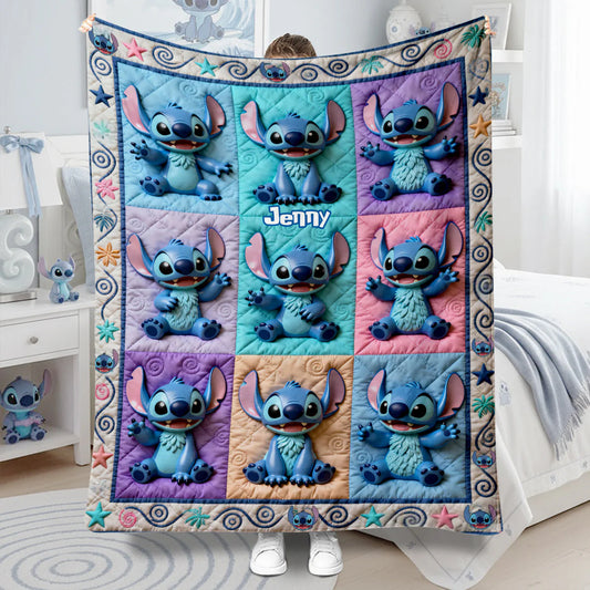 Ohana Means Family - Personalized Ohana Blanket | TT110629