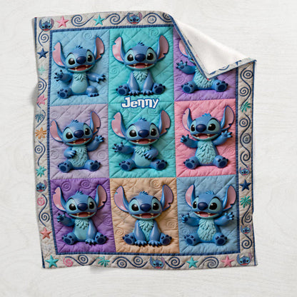 Ohana Means Family - Personalized Ohana Blanket | TT110629