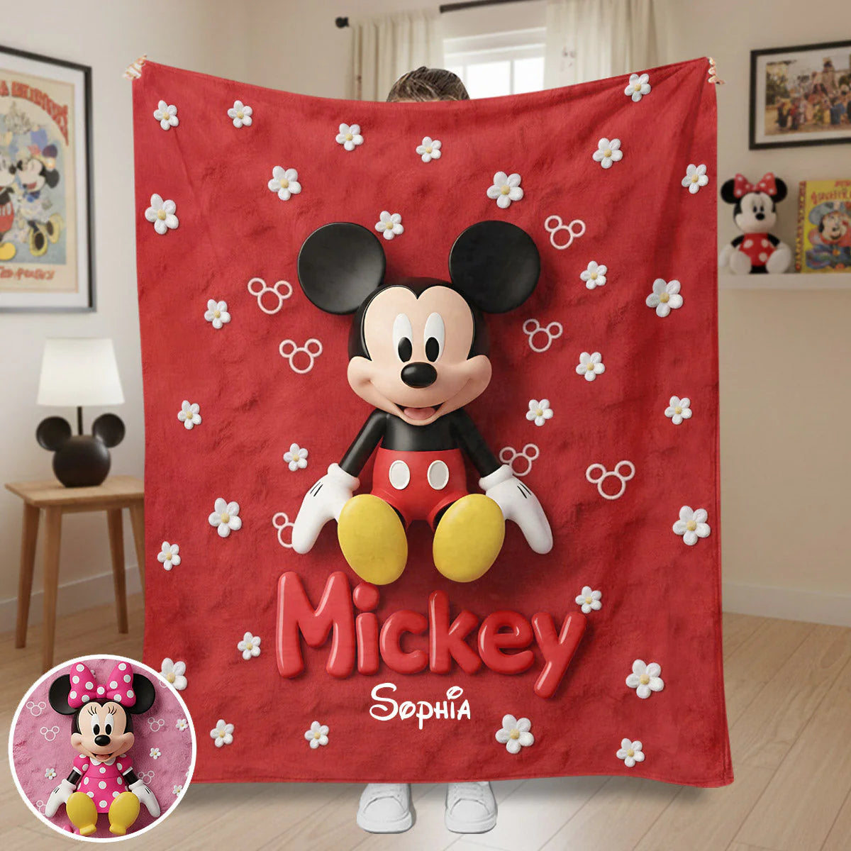 Magical Mouse - Personalized Mouse Blanket | TT110129