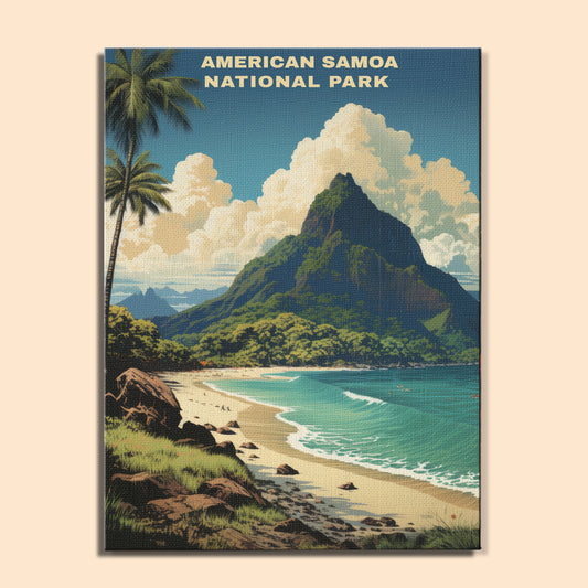 American Samoa National Park | Paint by Numbers Kit EasyArtJoy