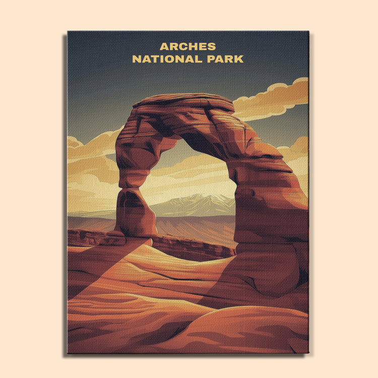 Arches National Park | Paint by Numbers Kit EasyArtJoy