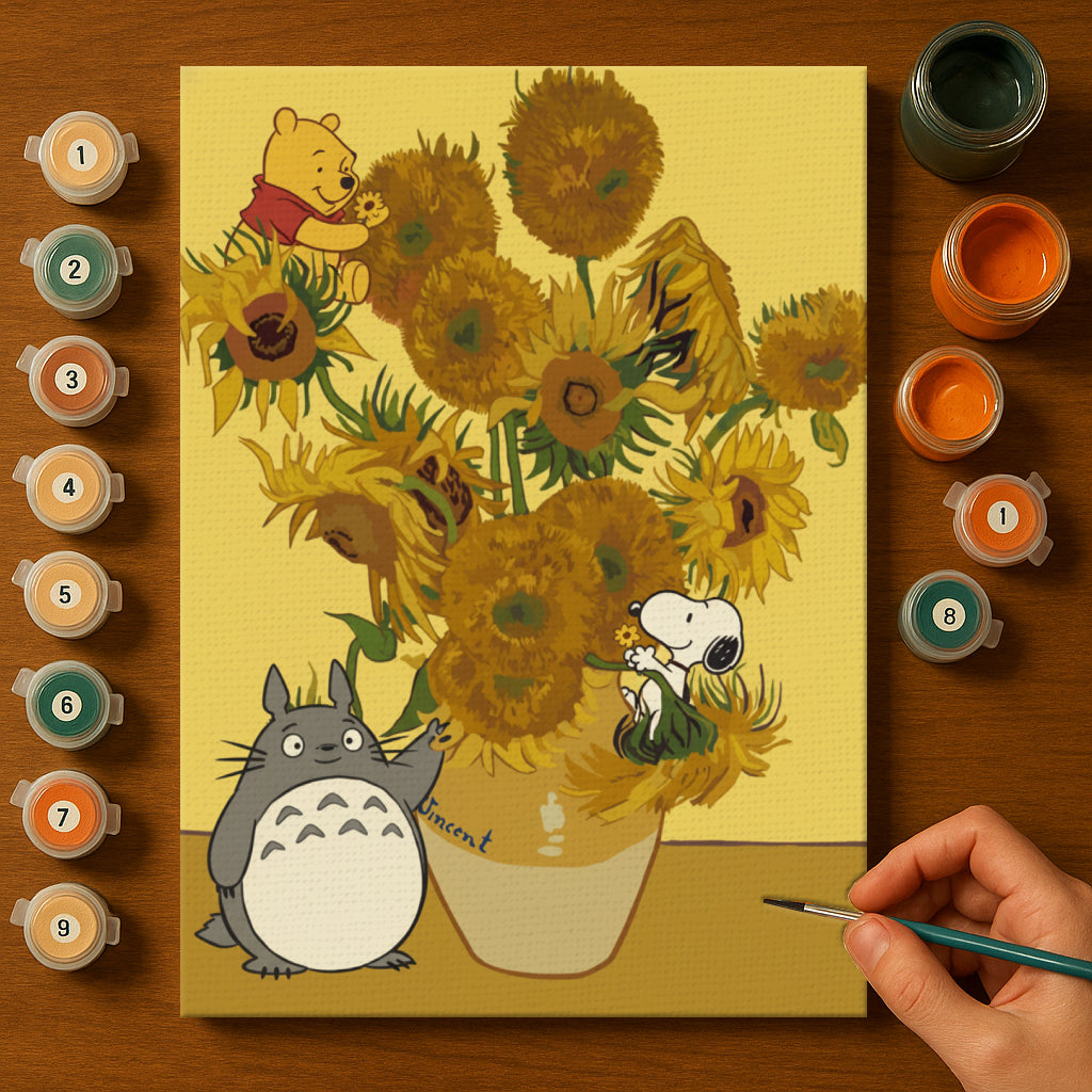 Art Crossover #10 | Paint by Numbers Kit EasyArtJoy