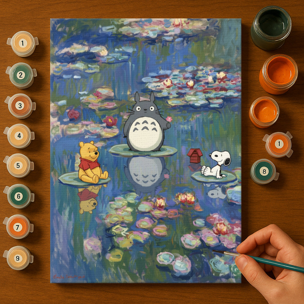 Art Crossover #2 | Paint by Numbers Kit EasyArtJoy