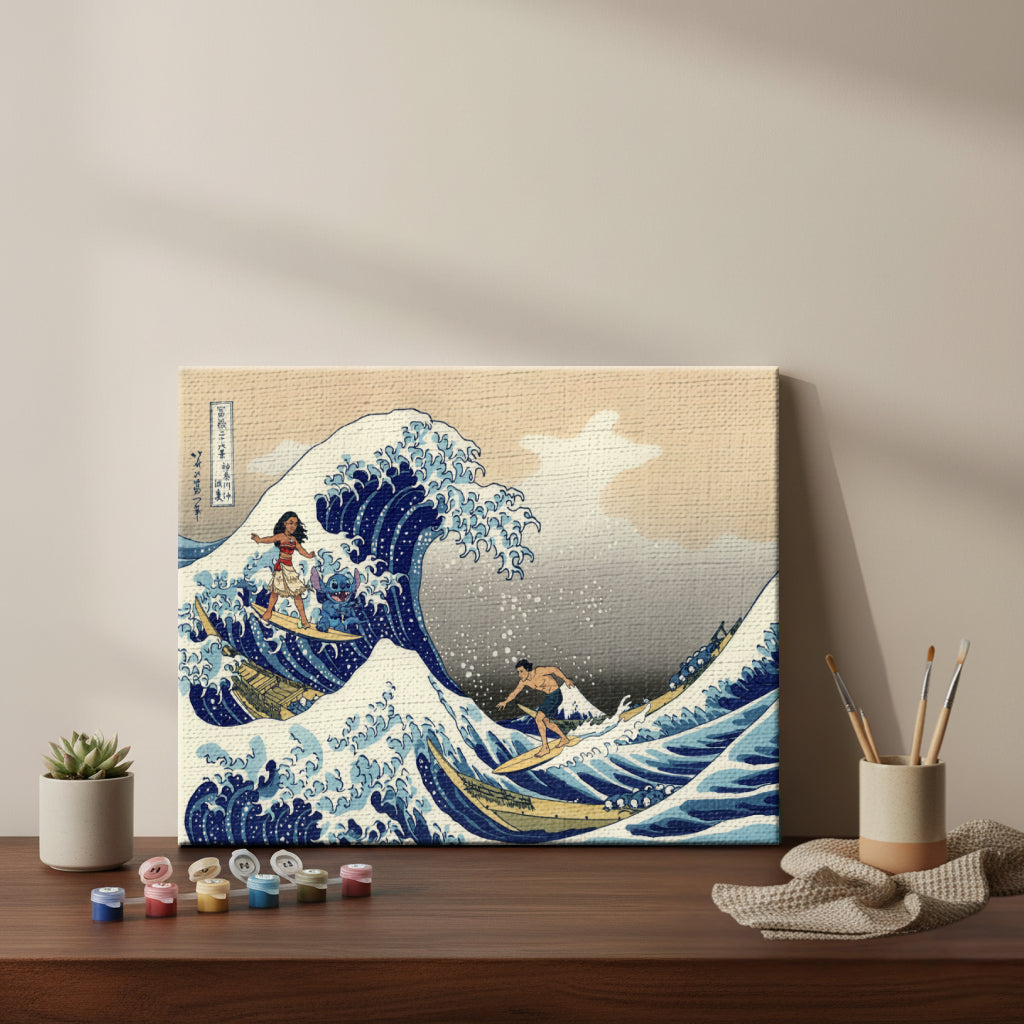 Art Crossover #3 | Paint by Numbers Kit EasyArtJoy