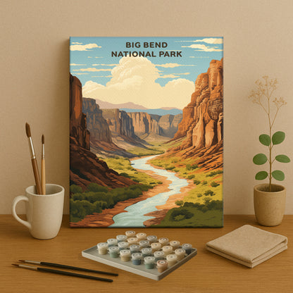 Big Bend National Park (Original Edition) | Paint by Numbers Kit EasyArtJoy
