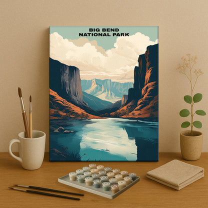 Big Bend National Park | Paint by Numbers Kit EasyArtJoy