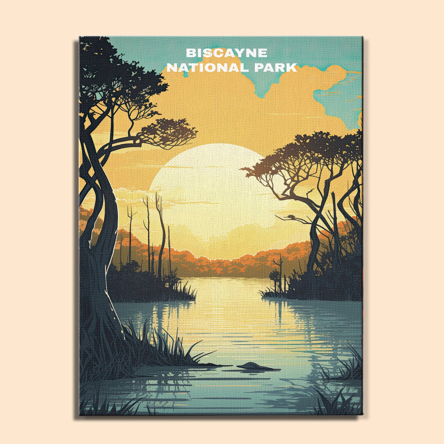 Biscayne National Park | Paint by Numbers Kit EasyArtJoy