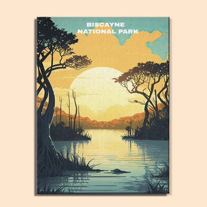 Biscayne National Park | Paint by Numbers Kit EasyArtJoy