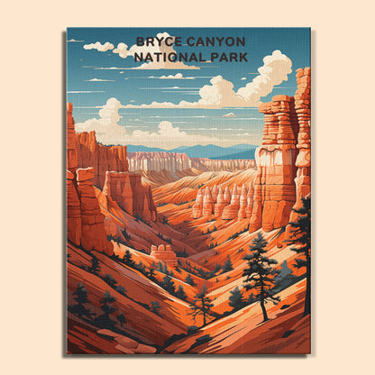 Bryce Canyon National Park (Original Edition) | Paint by Numbers Kit EasyArtJoy