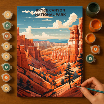 Bryce Canyon National Park (Original Edition) | Paint by Numbers Kit EasyArtJoy