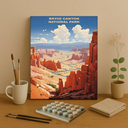 Bryce Canyon National Park | Paint by Numbers Kit EasyArtJoy