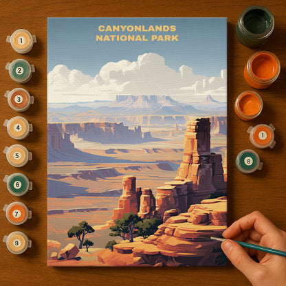 Canyonlands National Park | Paint by Numbers Kit EasyArtJoy