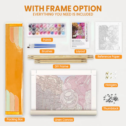 Sand to Snow National Monument - Paint by Numbers Kit EasyArtJoy
