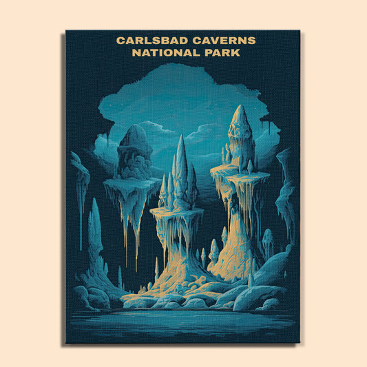 Carlsbad Caverns National Park | Paint by Numbers Kit EasyArtJoy