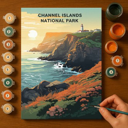 Channel Islands National Park (Original Edition) | Paint by Numbers Kit EasyArtJoy