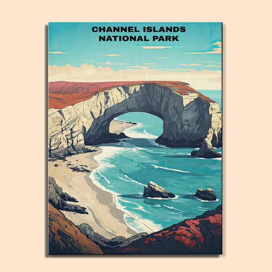 Channel Islands National Park | Paint by Numbers Kit EasyArtJoy
