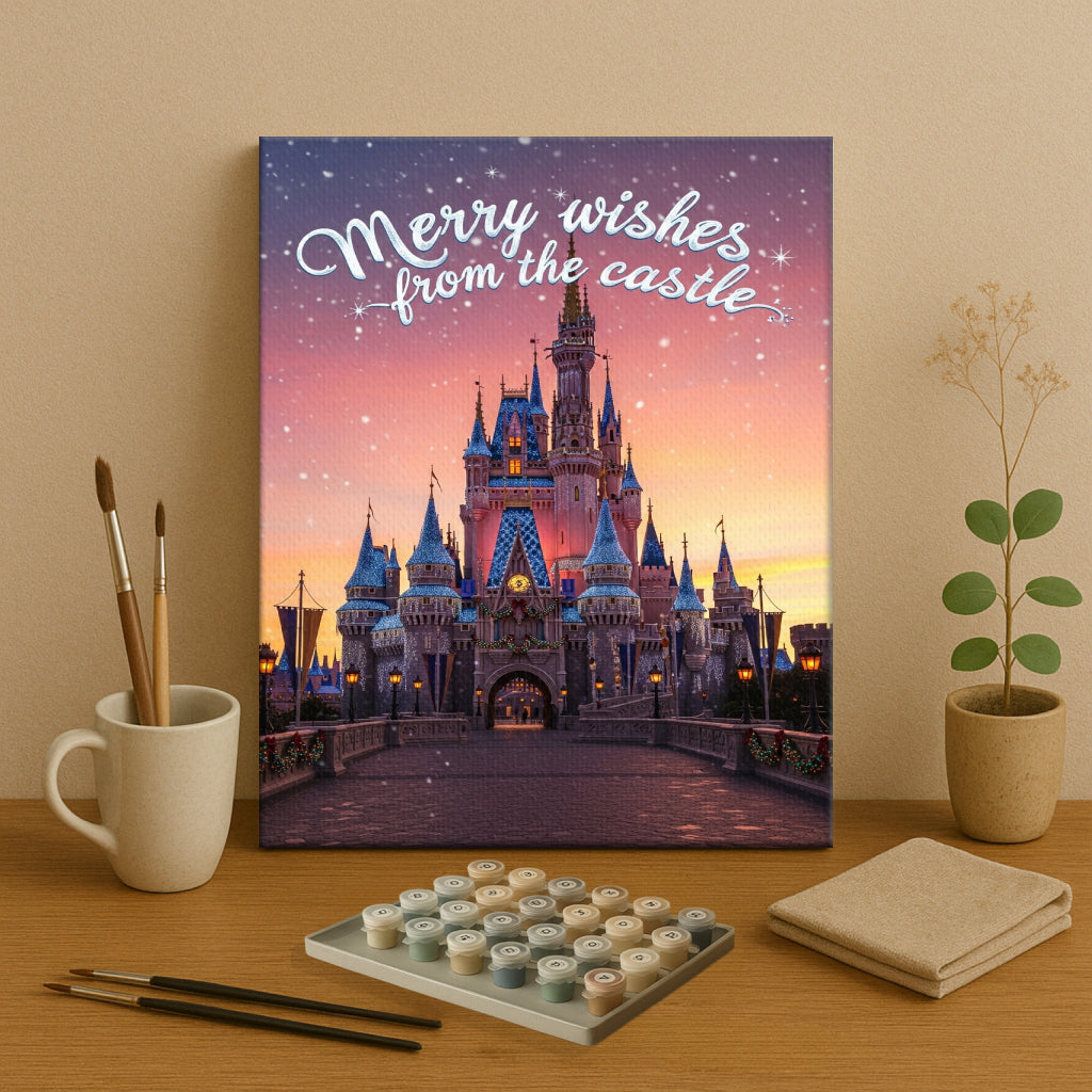 Colorful Christmas Joy #101 | Paint by Numbers Kit EasyArtJoy