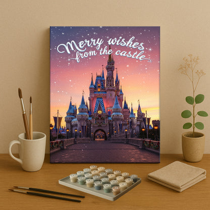 Colorful Christmas Joy #101 | Paint by Numbers Kit EasyArtJoy