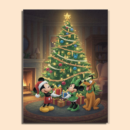 Colorful Christmas Joy #103 | Paint by Numbers Kit EasyArtJoy