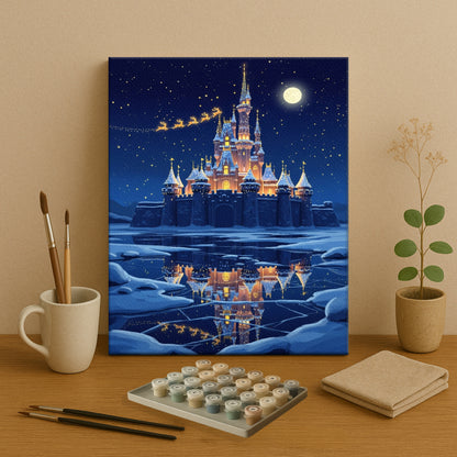 Colorful Christmas Joy #104 | Paint by Numbers Kit EasyArtJoy